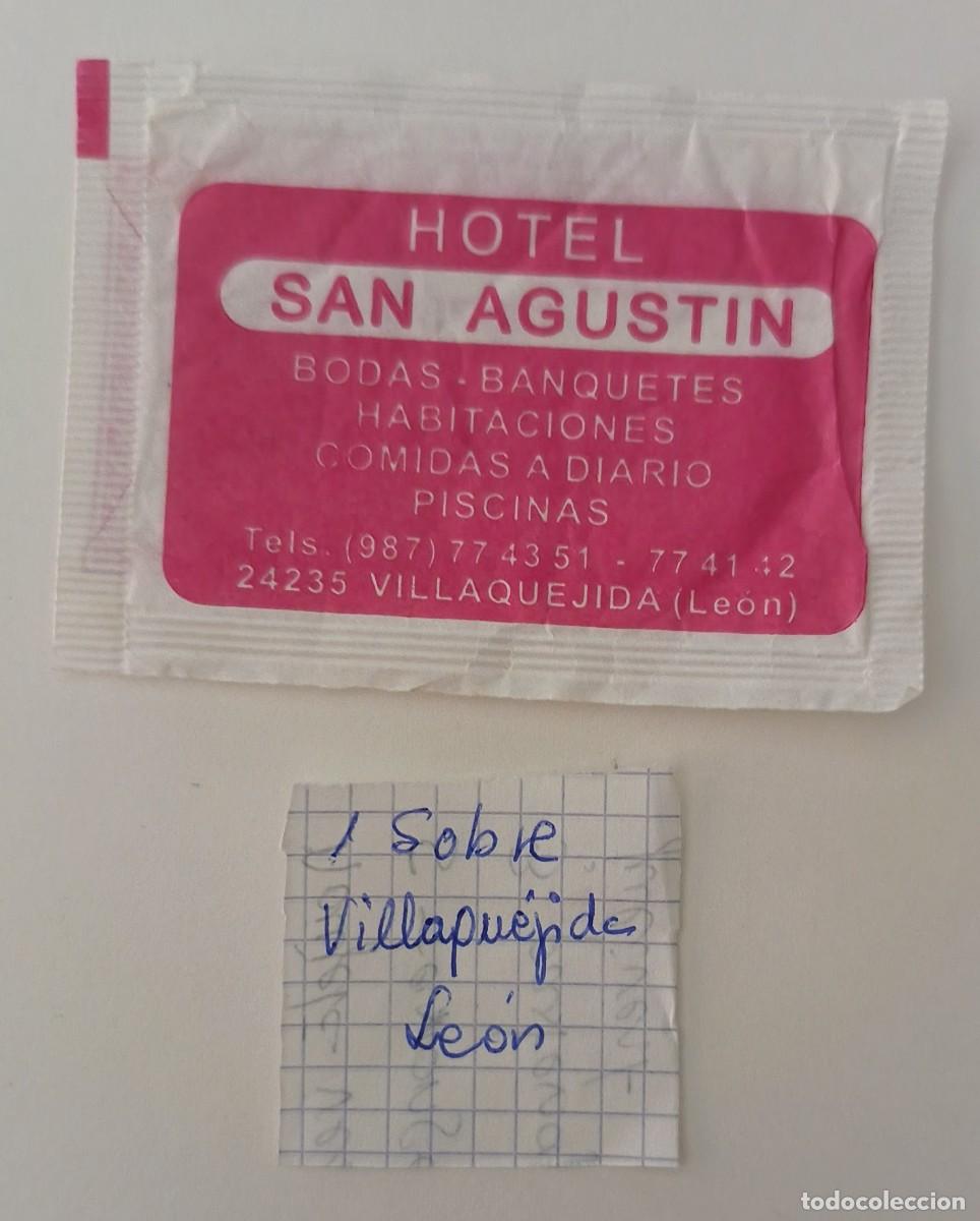 Sobres de az&uacute;car de colecci&oacute;n: Sobres de azucar. Sobre de azucar. Villaquejida. Leon.
