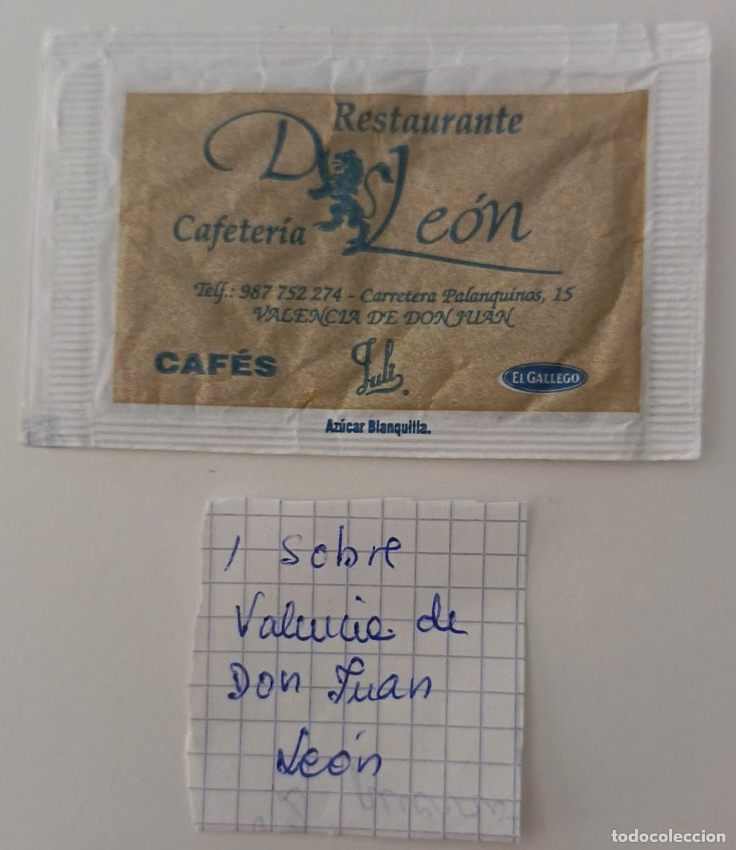 Sobres de az&uacute;car de colecci&oacute;n: Sobres de azucar. Sobre de azucar. Valencia de Don Juan.