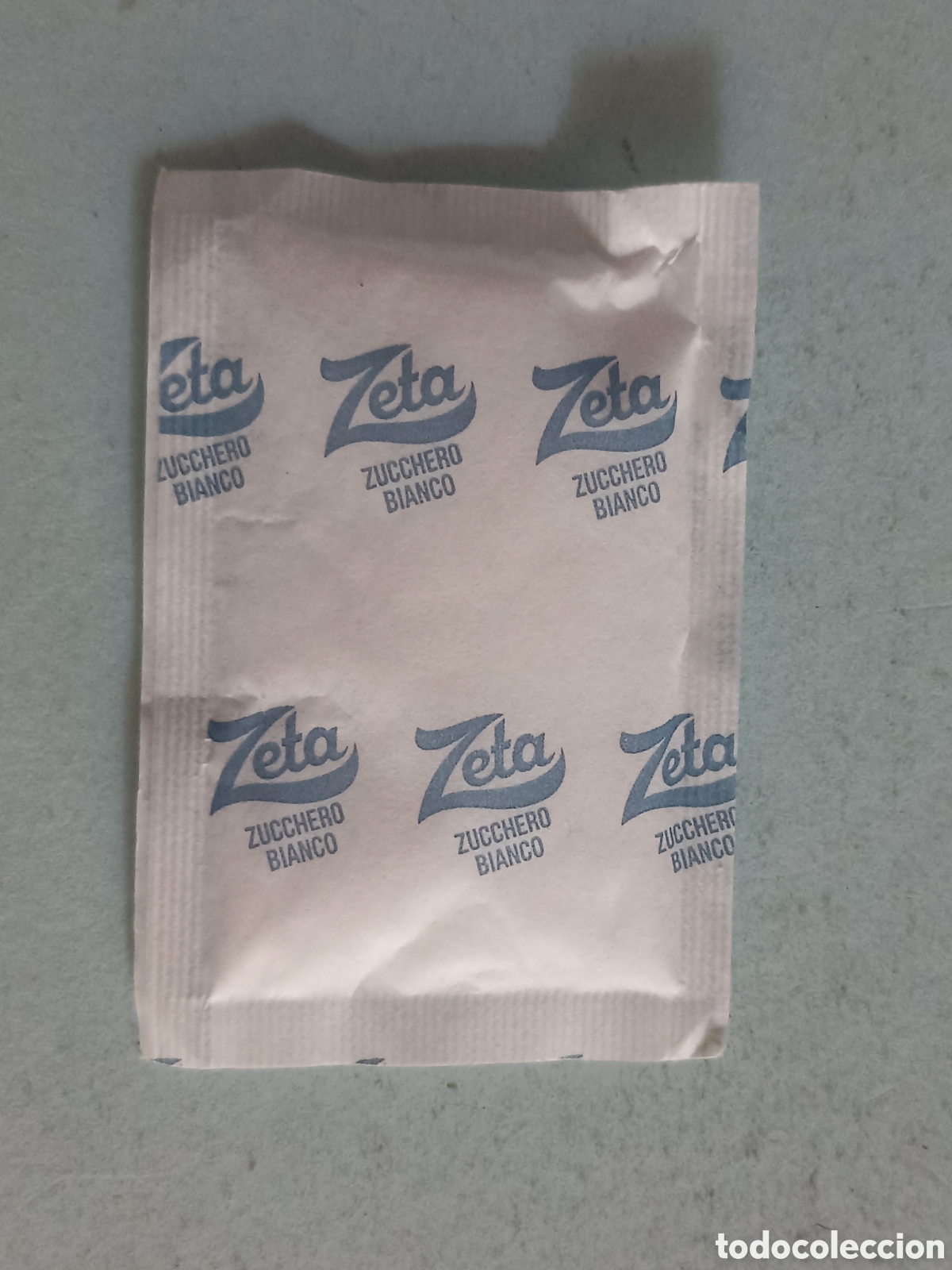 Sobres de az&uacute;car de colecci&oacute;n: 1 sobre edulcorante lleno - Zeta - Pedido m&iacute;nimo 3 &euro;