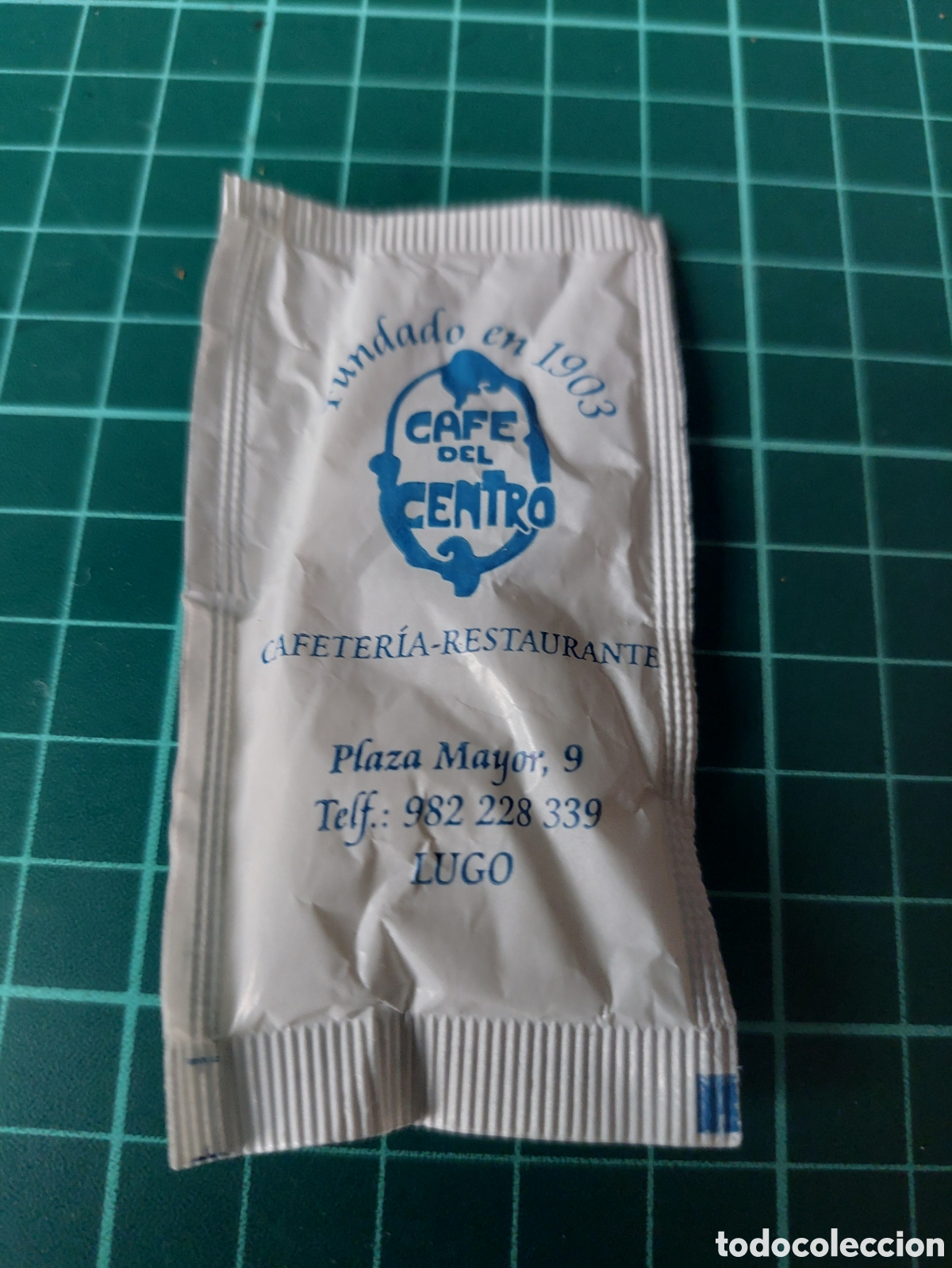 Sobres de az&uacute;car de colecci&oacute;n: LUGO AZ&Uacute;CARES CAFE BAR VER M&Aacute;S LOTES AZ&Uacute;CARES SACARINA ENDULZANTE CAF&Eacute;S ETIQUETAS