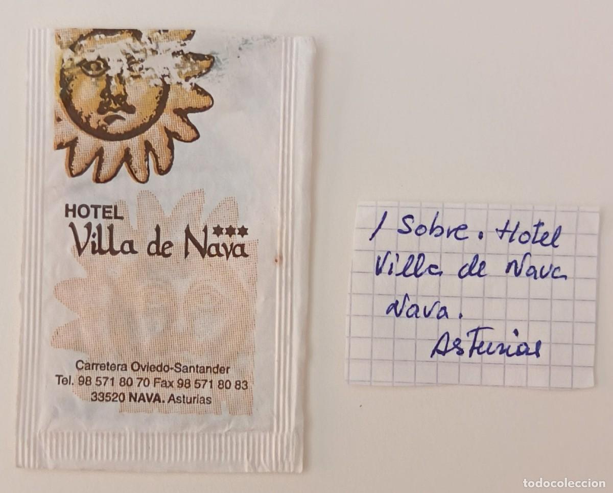 Sobres de az&uacute;car de colecci&oacute;n: Sobres de azucar. 1 Sobre de azucar. Villa de Nava. Nava. Asturias.