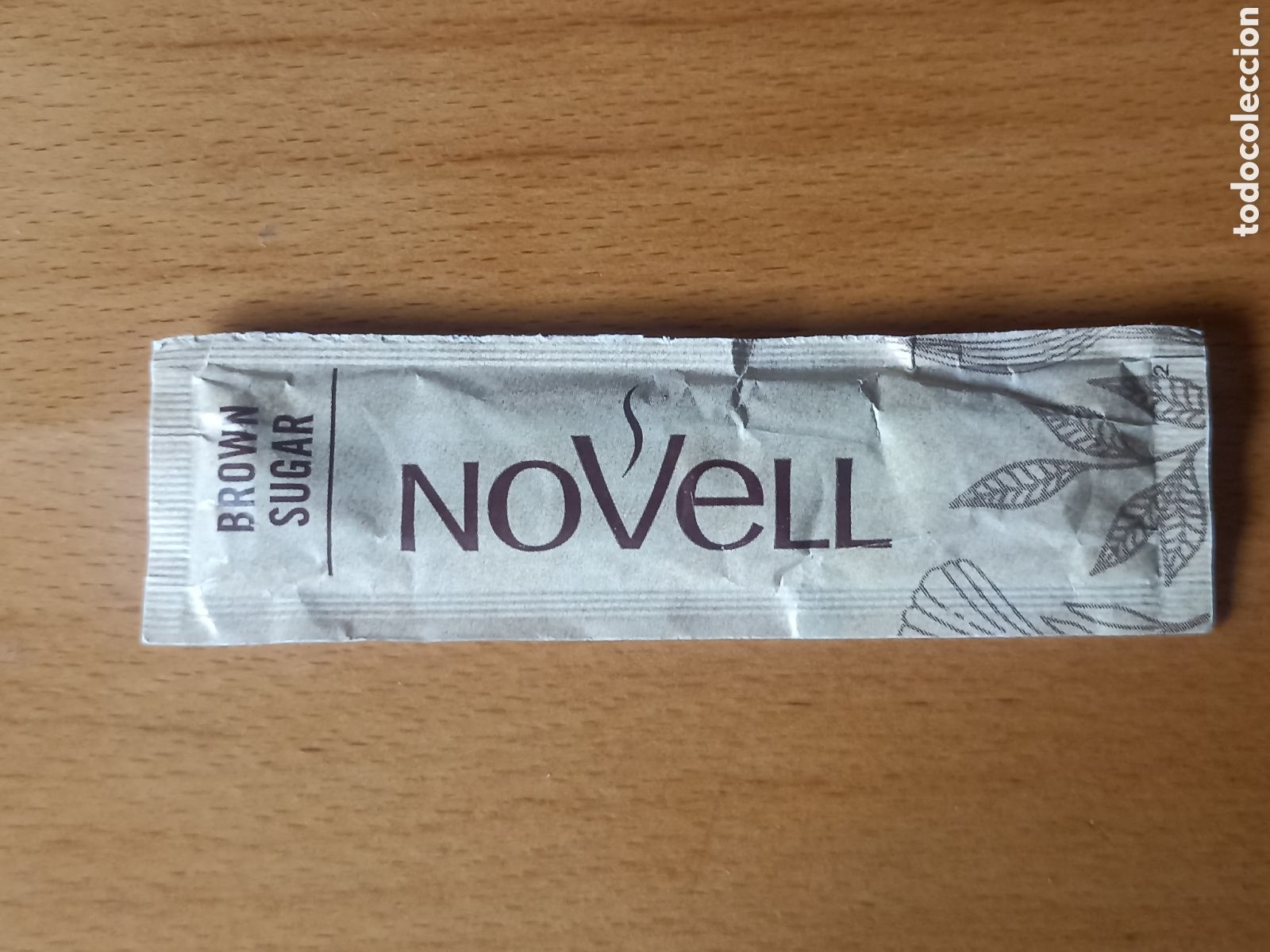 Sobres de az&uacute;car de colecci&oacute;n: 1 Azucarillo lleno - Novell - Pedido m&iacute;nimo 3 &euro;