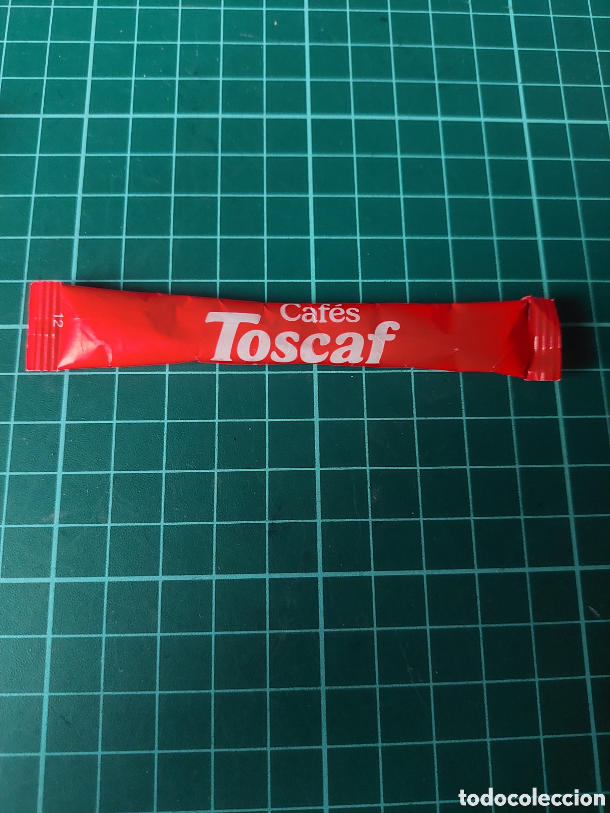 Sobres de az&uacute;car de colecci&oacute;n: SOBRE AZ&Uacute;CARES LLENO CAF&Eacute;S TOSCAF