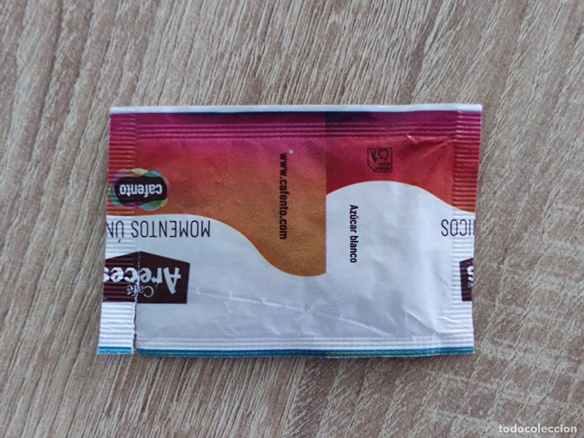 Sobres de az&uacute;car de colecci&oacute;n: SOBRE VACIO AZUCAR - CAFES ARECES / CAFENTO - Foto 2