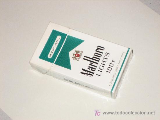 Paquete De Marlboro Mentolado Lights Vacio Sold At Auction 5693632