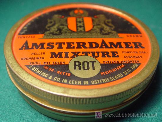 Paquetes de tabaco: AMSTERDAMER - MIXTURE - CAJA LATA - TABACO - CONTENIDO * - Foto 2