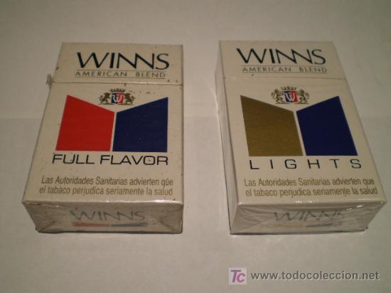 Paquetes de tabaco: PAQUETE DE TABACO WINS - Foto 1