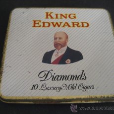 Paquetes de tabaco: CAJA METALICA DE TABACO KING EDWARD. DIAMONDS