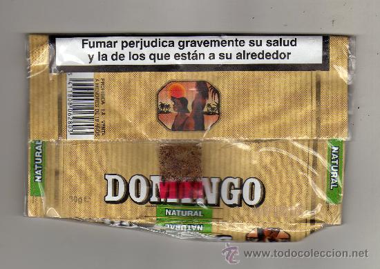paquete vacío de tabaco para liar de domingo ce - Compra venta en  todocoleccion