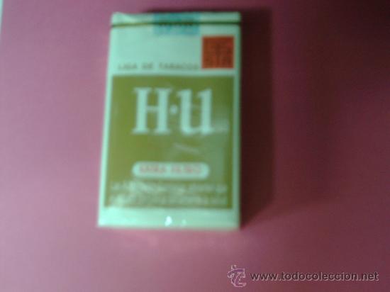 Paquetes de tabaco: ANTIGUO PAQUETE DE TABACO H-U - Foto 1