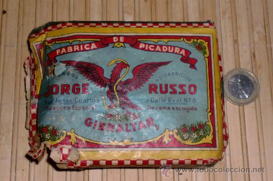 Paquetes de tabaco: Tabaco de picar Jorge Ruso de gibraltar - Foto 1