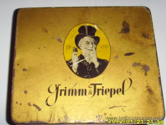 Paquetes de tabaco: GRIMM & TRIEPEL- CAJA METALICA - Foto 1