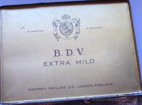 Paquetes de tabaco: B.D.V. EXTRA MILD - GODFREY PHILLIPS LONDON - Foto 2