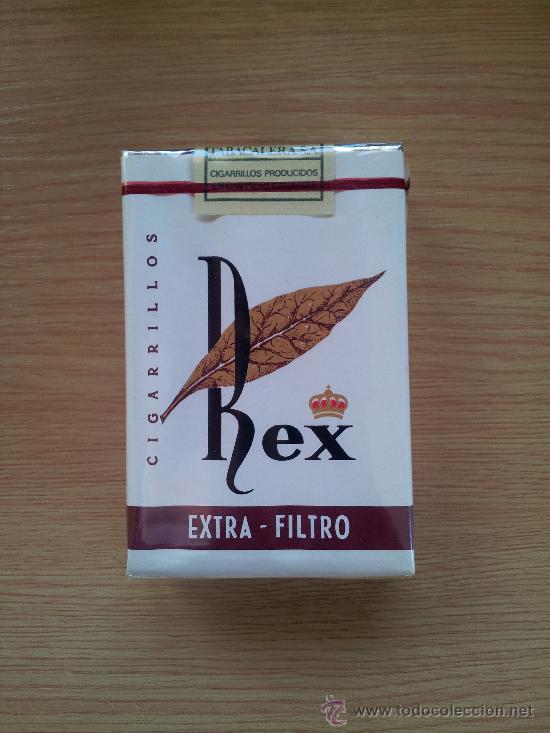 Antiguo paquete de tabaco rex antiguo, lleno y - Vendido en Venta ...