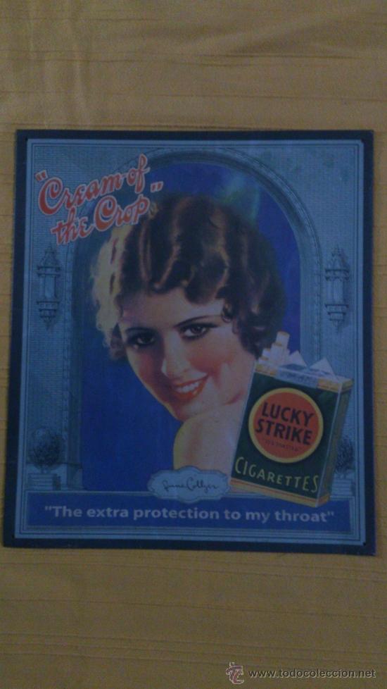 Paquetes de tabaco: CHAPA CARTEL LUCKY STRIKE - Foto 1