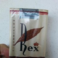 Paquetes de tabaco: PAQUETE DE TABACO REX EXTRA LARGOS ,FILTRO (SIN ABRIR )