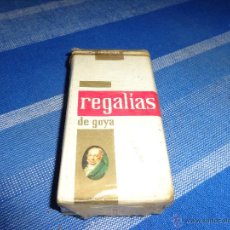 Paquetes de tabaco: TABACO - PAQUETE TABACO, REGALIAS DE GOYA, 111-1