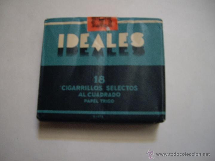 Paquetes de tabaco: PAQUETE DE TABACO IDEALES PRECINTO ROJO - Foto 2