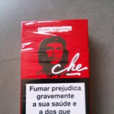 Paquetes de tabaco: PAQUETE DE CIGARRILLOS CHÉ,ORIGINAL,SIN ABRIR,PERFECTO ESTADO,TABACO PORTUGUÉS
