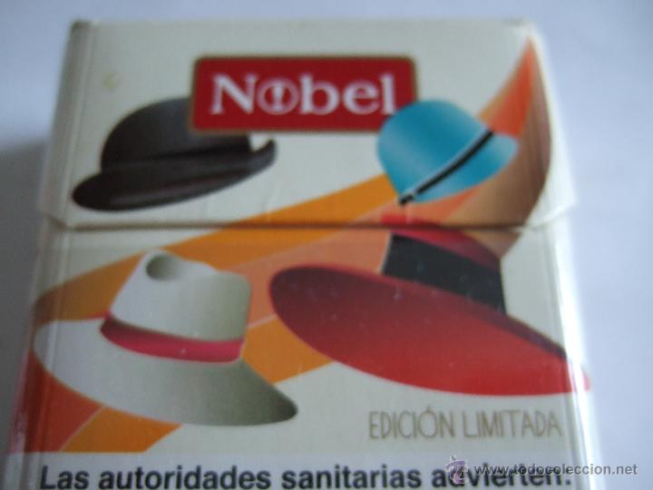 Paquetes de tabaco: NOBEL - EDICION LIMITADA - PAQUETE DE TABACO VACIO - Foto 2