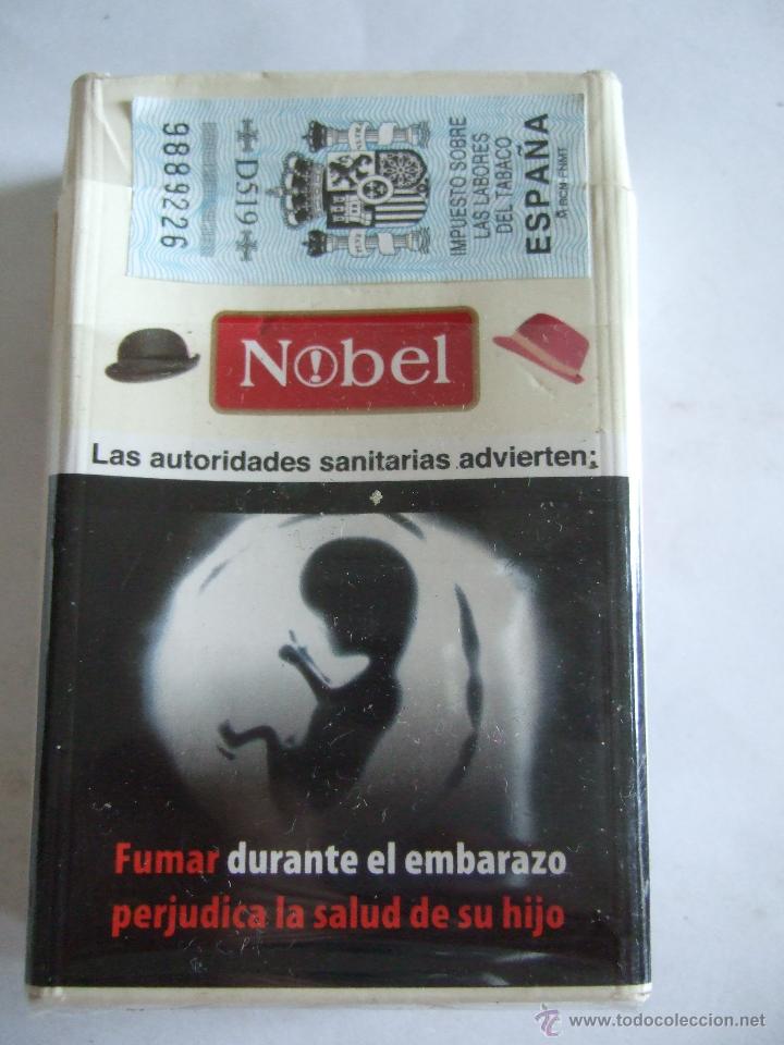 Paquetes de tabaco: NOBEL - EDICION LIMITADA - PAQUETE DE TABACO VACIO - Foto 3