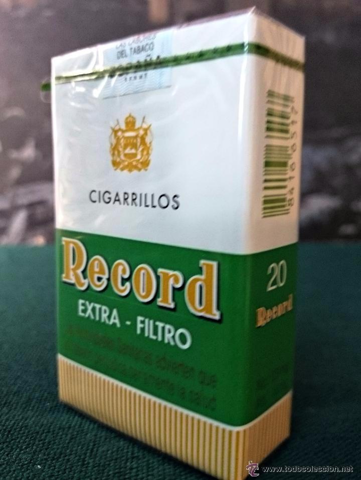 paquete de tabaco record extra filtro. precinta Comprar Paquetes de