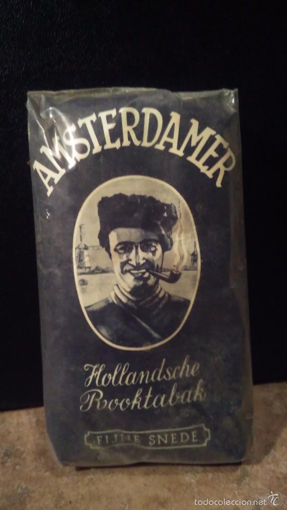 Paquetes de tabaco: Antiguo tabaco para pipa Amsterdamer - Foto 1