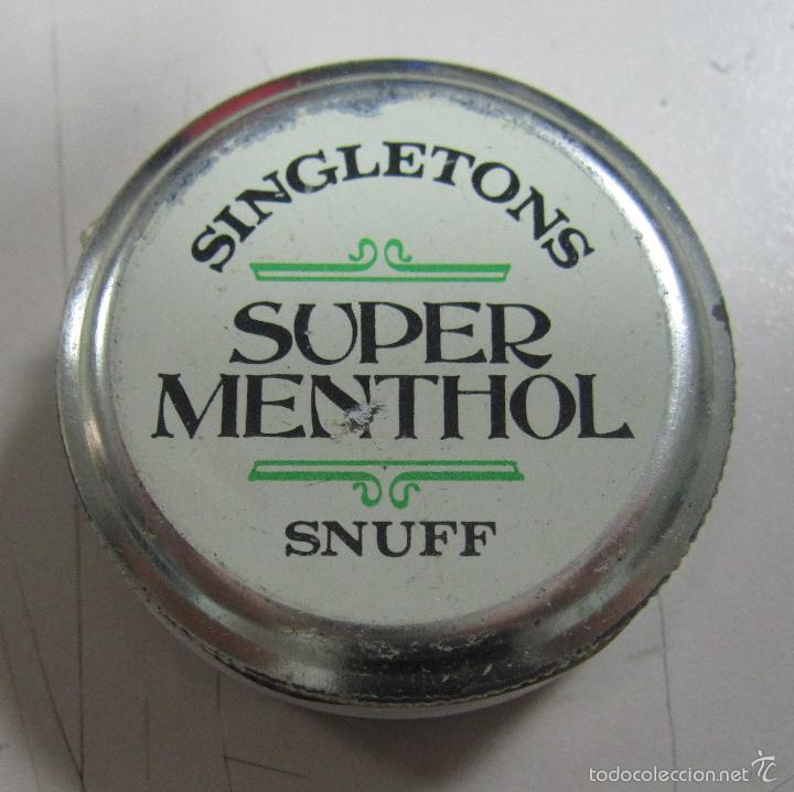 Paquetes de tabaco: CAJITA DE RAPE CON TABACO. SUPER MENTHOL. SINGLETONS. SNUFF. - Foto 1