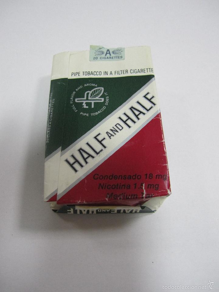 Paquetes de tabaco: PAQUETE DE TABACO. VACIO. HALF AND HALF. DE PIPA - Foto 1