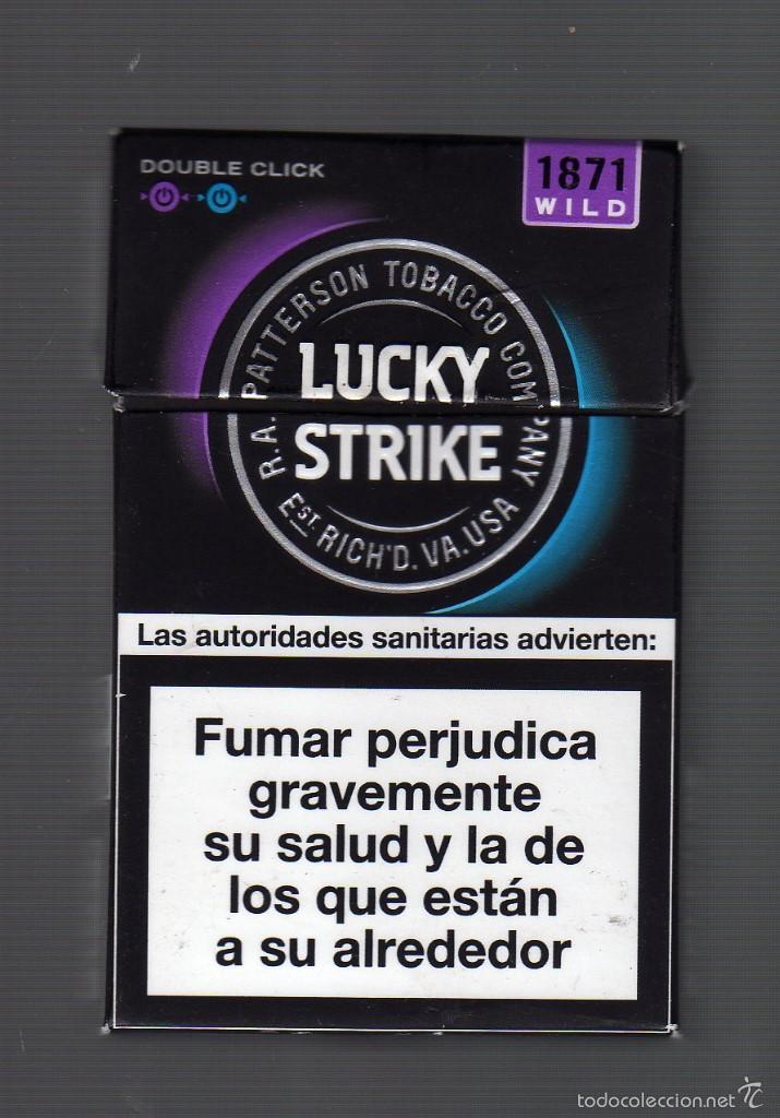 cajetilla vacía de lucky strike double click wi - Buy Antique and  collectible cigarette packs on todocoleccion
