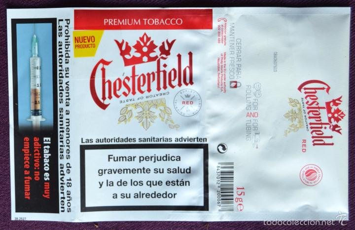 Chesterfield Envoltorio De Tabaco De Liar 1 Sold Through Direct Sale