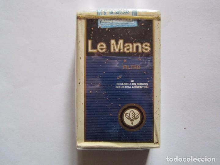 Paquetes de tabaco: PAQUETE DE TABACO LE MANS SIN ABRIR - Foto 1
