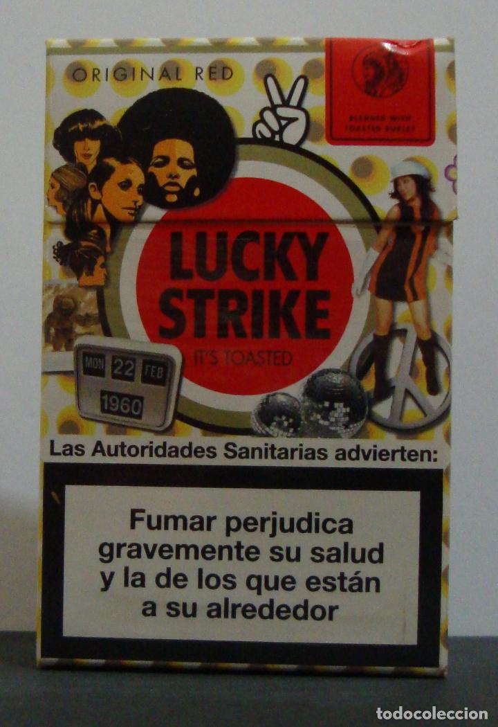 Paquetes de tabaco: PAQUETE TABACO VACIO LUCKY STRIKE - Foto 1