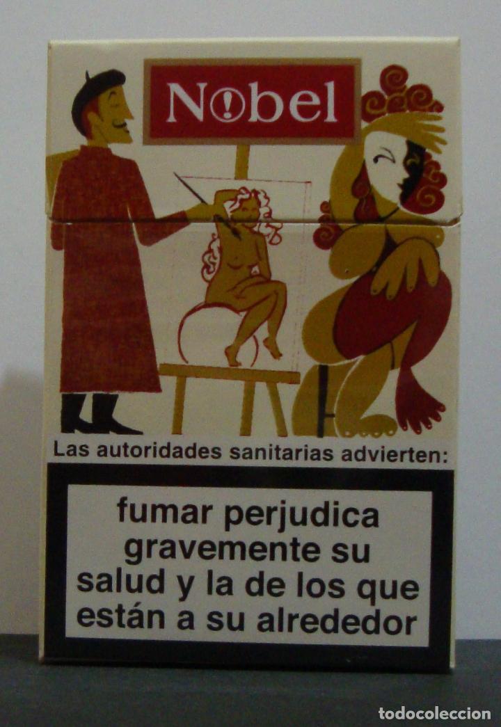 Paquetes de tabaco: PAQUETE TABACO VACIO NOBEL EDICION LIMITADA - Foto 1