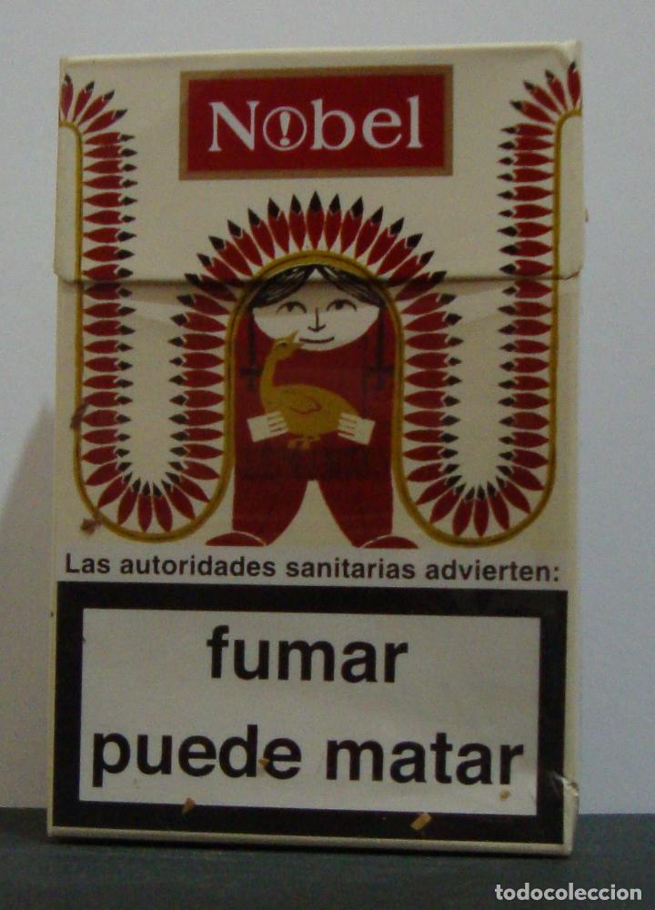 Paquetes de tabaco: PAQUETE TABACO VACIO NOBEL EDICION LIMITADA - Foto 1
