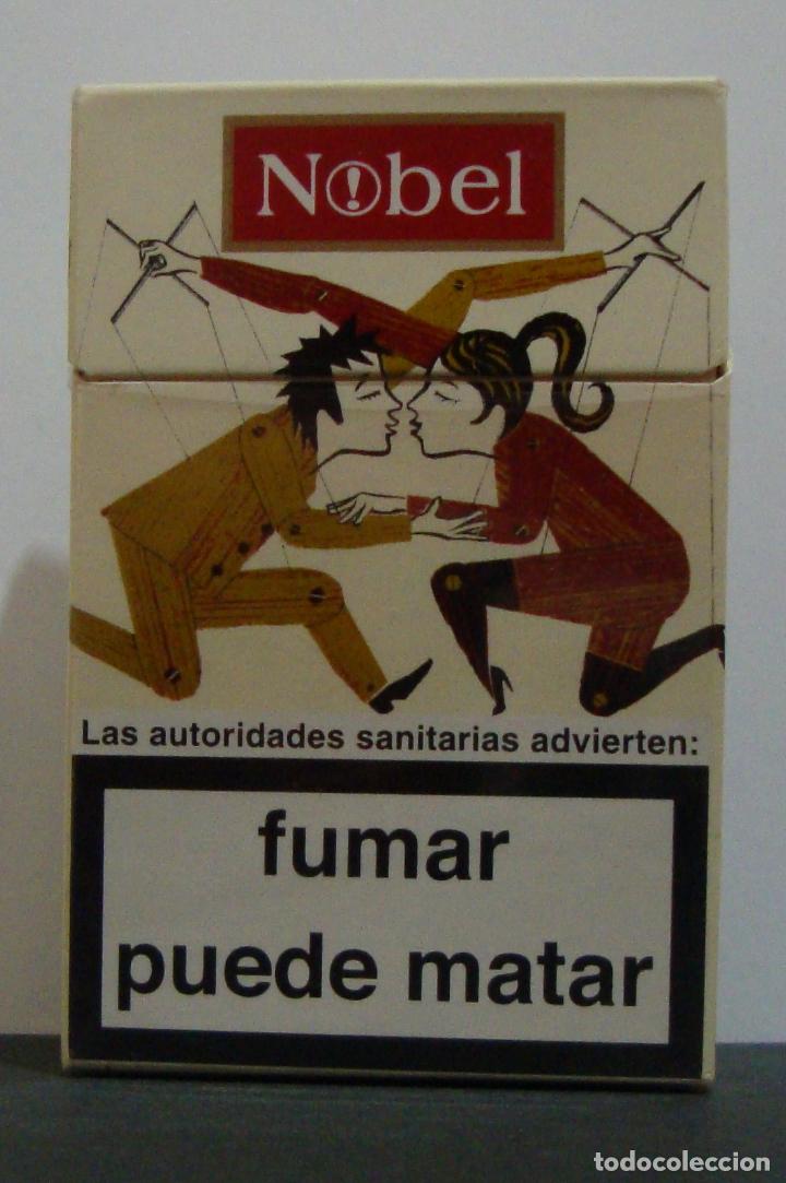 Paquetes de tabaco: PAQUETE TABACO VACIO NOBEL EDICION LIMITADA - Foto 1