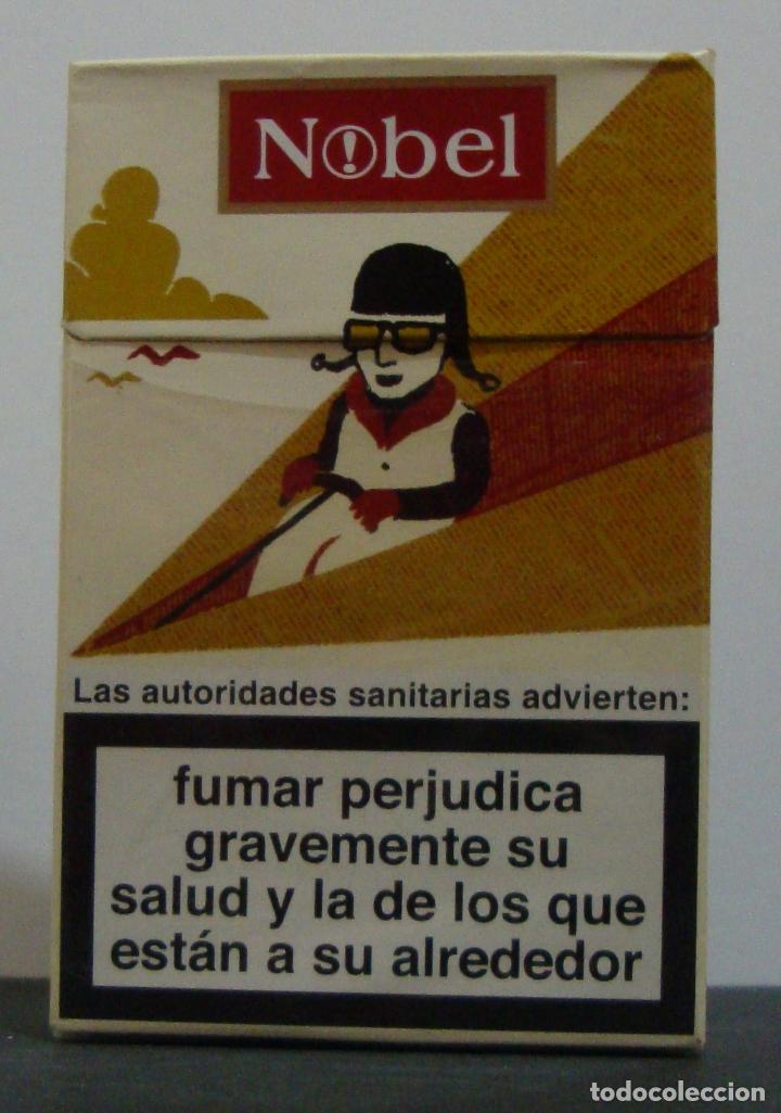 Paquetes de tabaco: PAQUETE TABACO VACIO NOBEL EDICION LIMITADA - Foto 1