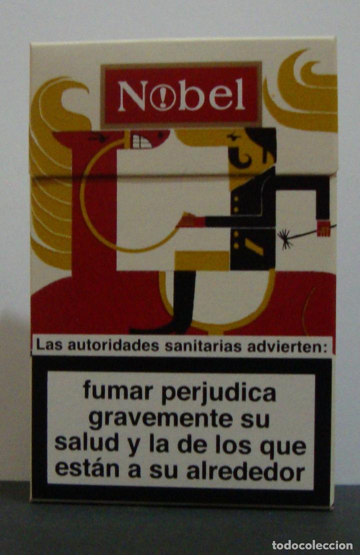 Paquetes de tabaco: PAQUETE TABACO VACIO NOBEL - Foto 1