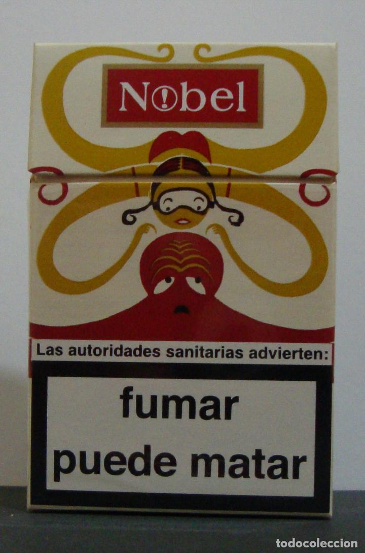 Paquetes de tabaco: PAQUETE TABACO VACIO NOBEL - Foto 1
