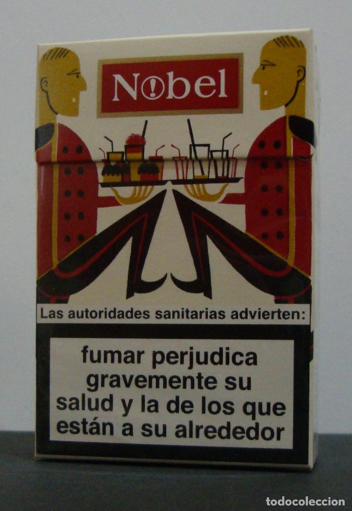 Paquetes de tabaco: PAQUETE TABACO VACIO NOBEL - Foto 1