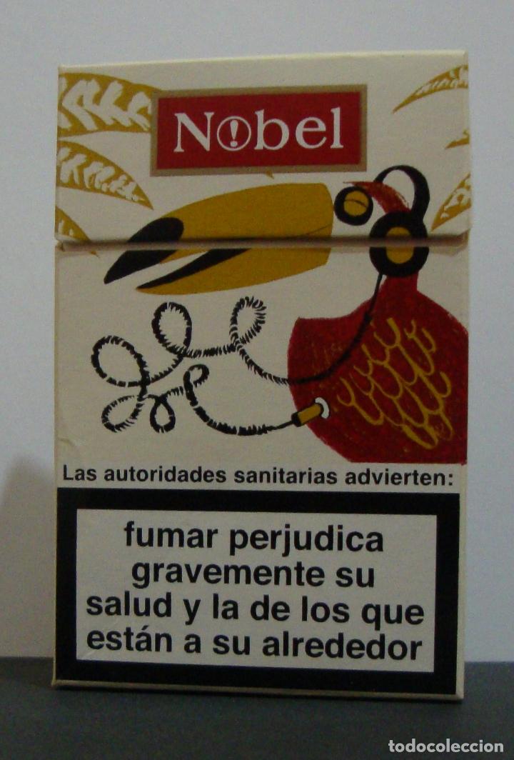Paquetes de tabaco: PAQUETE TABACO VACIO NOBEL - Foto 1