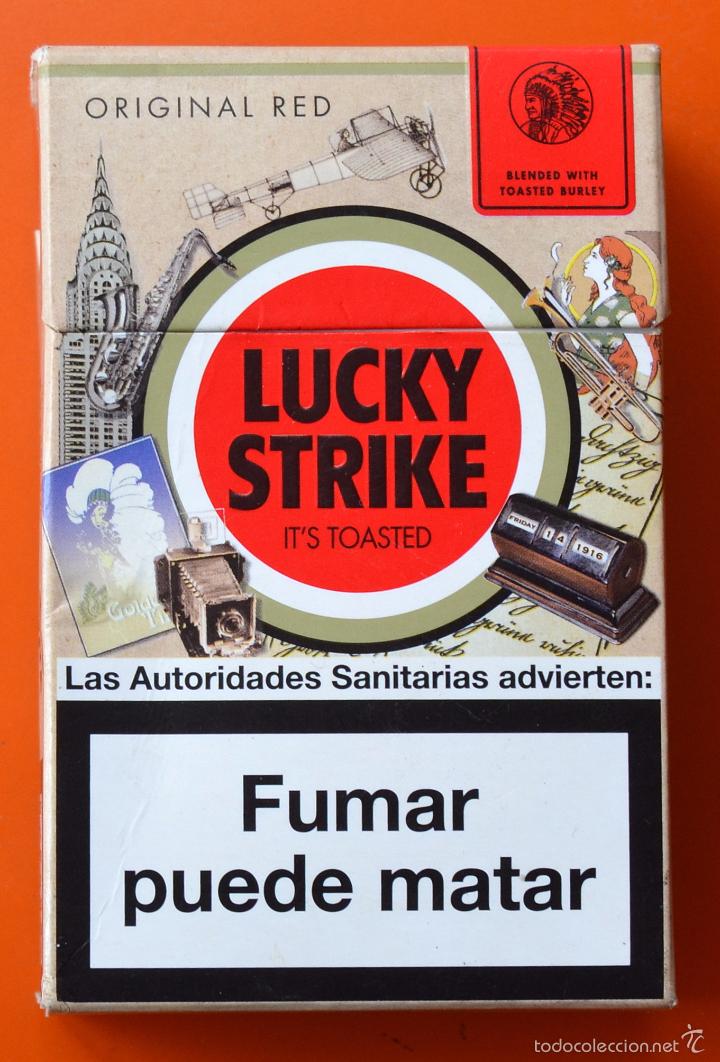 lucky strike - vintage - paquete de tabaco vaci - Buy Antique and  collectible cigarette packs on todocoleccion