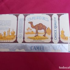Paquetes de tabaco: CAMEL. TURKISH & DOMESTIC BLEND . 20 CIGARETTES. MADE IN USA.