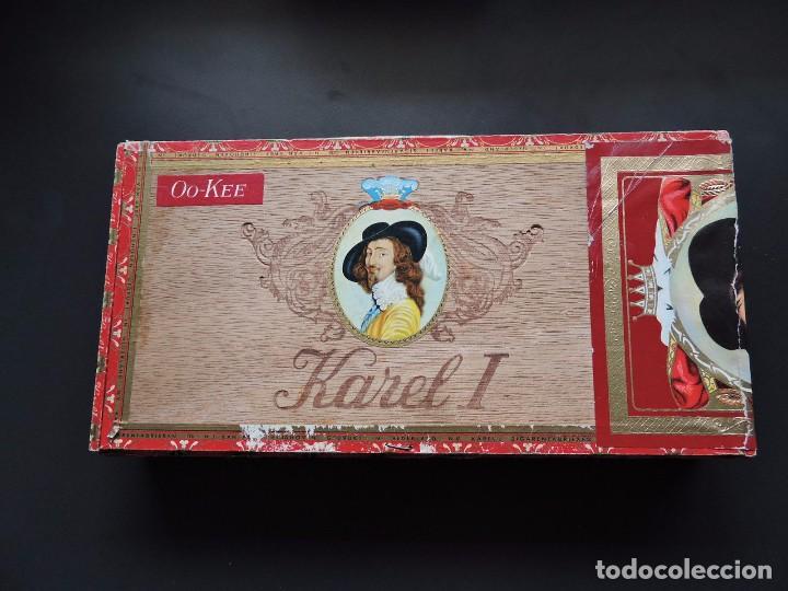 Paquetes de tabaco: Caja de Madera - TABACO - KAREL I - 00-KEE - Foto 1