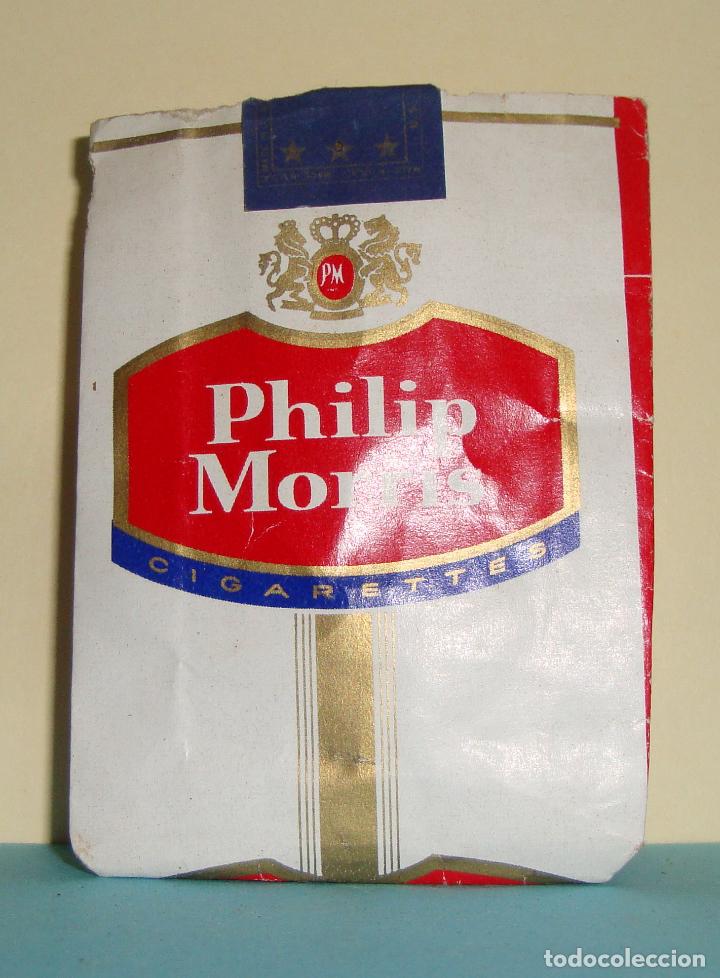 Paquetes de tabaco: PAQUETE TABACO PAPEL VACIO PHILIP MORRIS - Foto 1