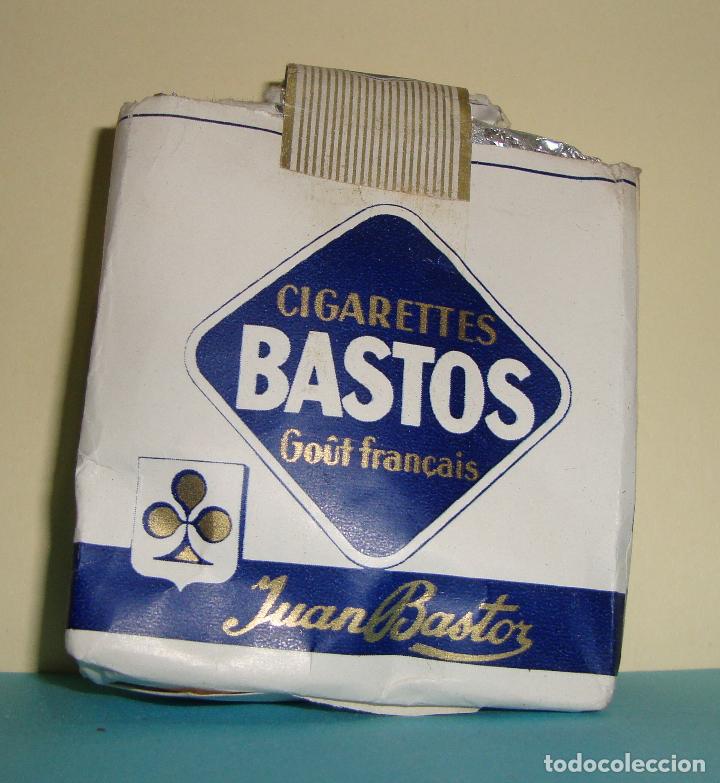 bastos cigarettes paquete tabaco papel vacio bastos