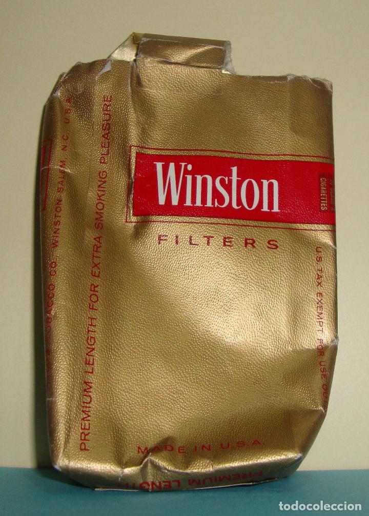 Paquetes de tabaco: PAQUETE TABACO PAPEL VACIO WINSTON - Foto 1