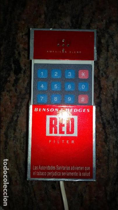 Paquetes de tabaco: BENSON HEDGES RED FILTER.TELEFONO CAJETILLA TABACO. - Foto 3