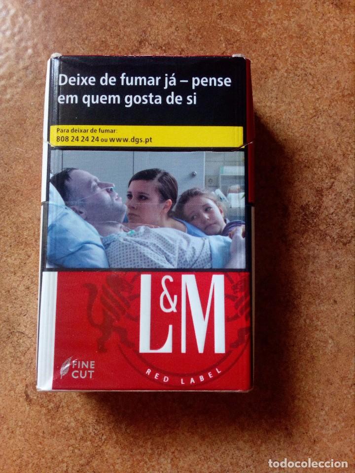Paquetes de tabaco: Paquete de tabaco L&M red Label,vacio - Foto 1
