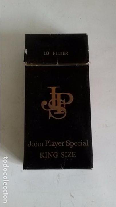 Paquetes de tabaco: Antiguo paquete vacio de tabaco John Player Special - Foto 1